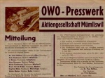Mümliswil OWO-Presswerk